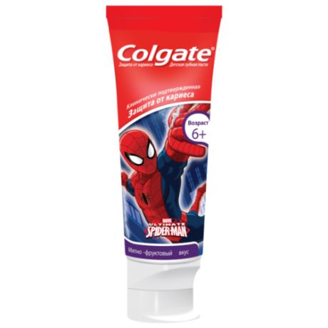 Зубная паста Colgate SpiderMan 6+