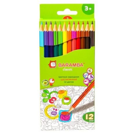 BARAMBA Цветные карандаши