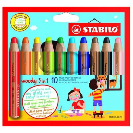 STABILO Цветные карандаши Woody