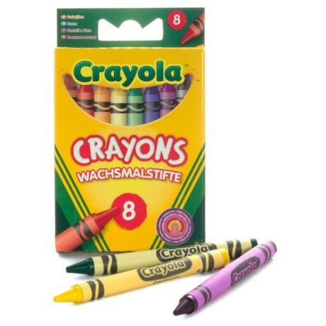 Crayola Восковые мелки 8 цветов