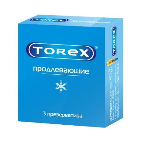 Презервативы TOREX Продлевающие