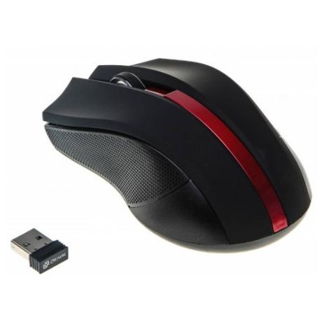 Мышь OKLICK 615MW Black-Red USB