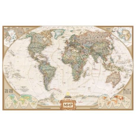 АСТ Карта мира под старину