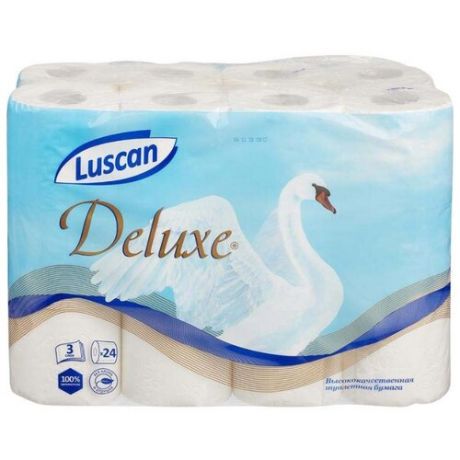 Туалетная бумага Luscan Deluxe