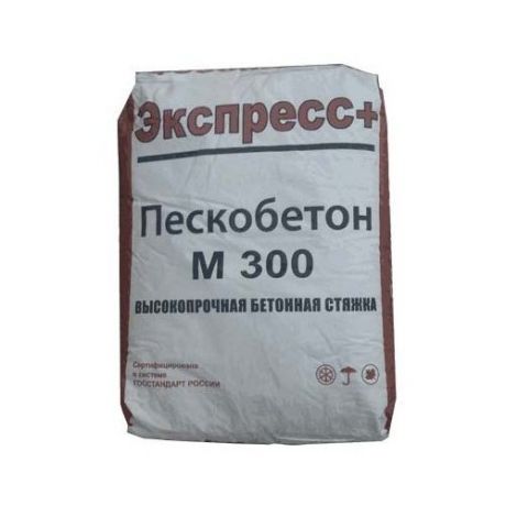 Пескобетон Экспресс+ М-300 40 кг