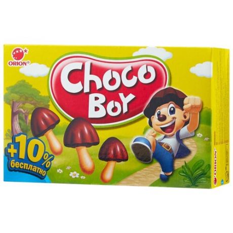 Печенье Choco Boy Грибочки 100 г