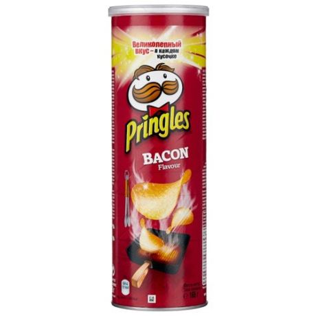 Чипсы Pringles картофельные Bacon