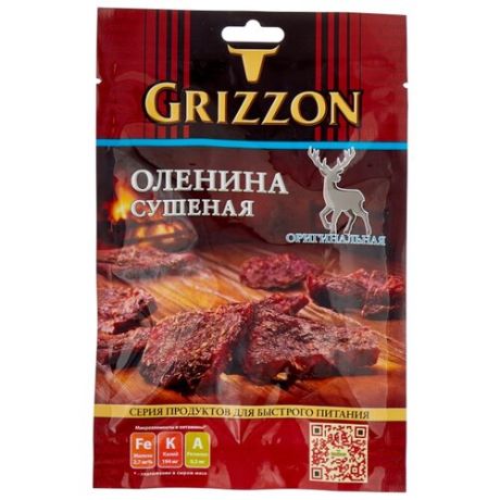 Сушеное мясо Grizzon оленина 36 г