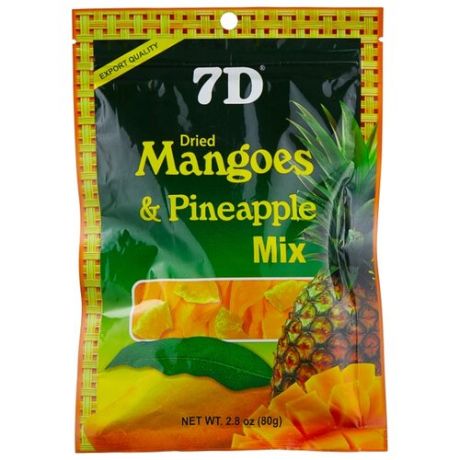 Смесь сухофруктов 7D манго и