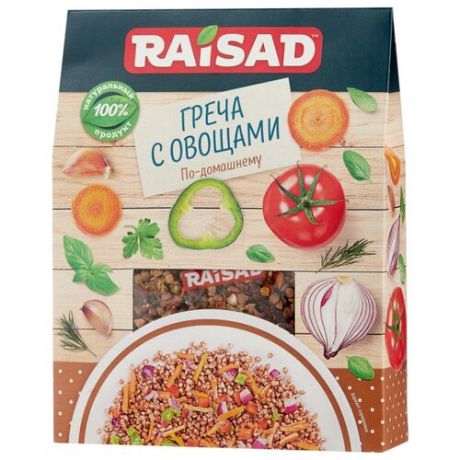 RAISAD Греча с овощами