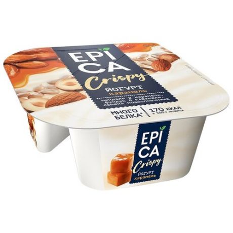 Йогурт EPICA crispy карамель
