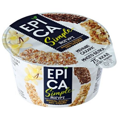Йогурт EPICA Simple Ваниль -