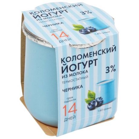 Йогурт Коломенское Термостатный