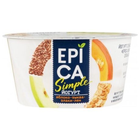 Йогурт EPICA Simple Яблоко -