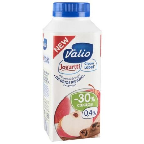 Питьевой йогурт Valio Печеное