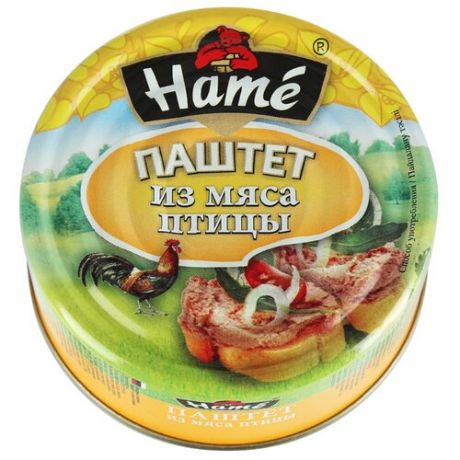 Паштет Hame Из мяса птицы 117 г