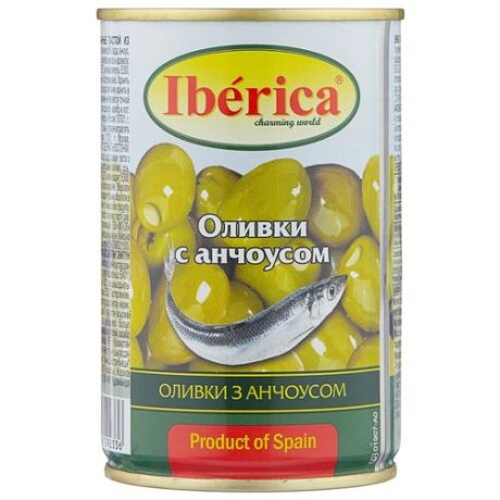 Iberica Оливки с анчоусом в