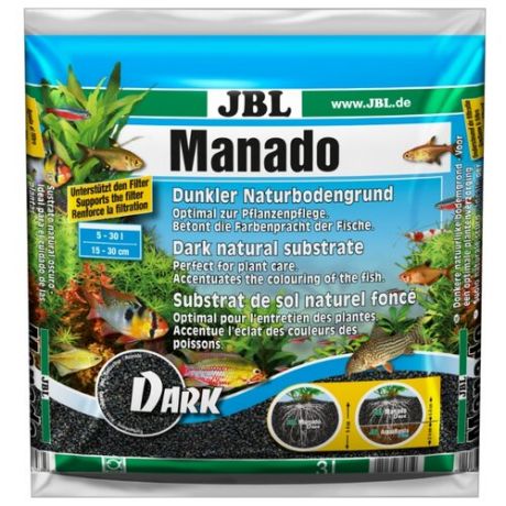 Грунт JBL Manado Dark 3 л 2.4 кг