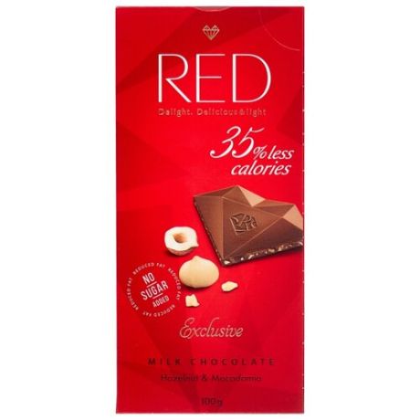 Шоколад Red Молочный RED Фундук