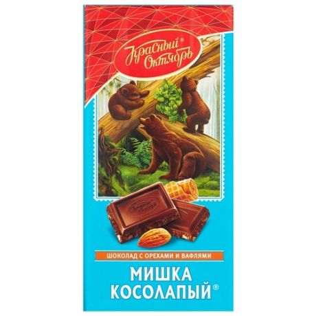 Шоколад Красный Октябрь Мишка