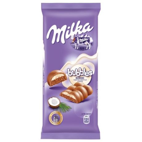 Шоколад Milka молочный пористый