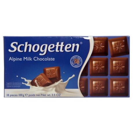 Шоколад Schogetten Alpine Milk