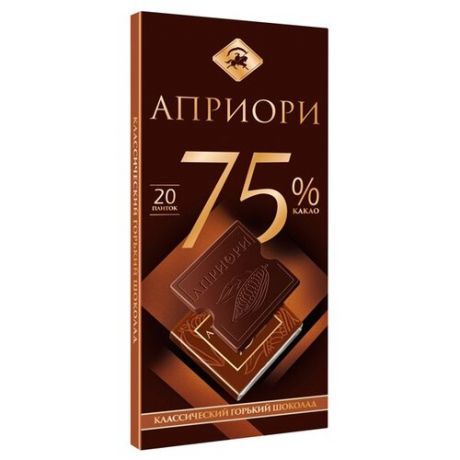 Шоколад Априори горький 75%