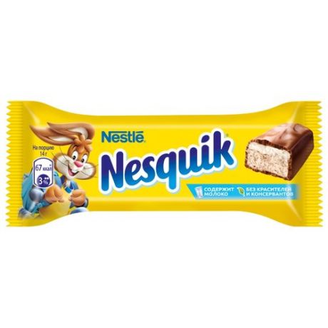 Батончик Nesquik с какао-нугой