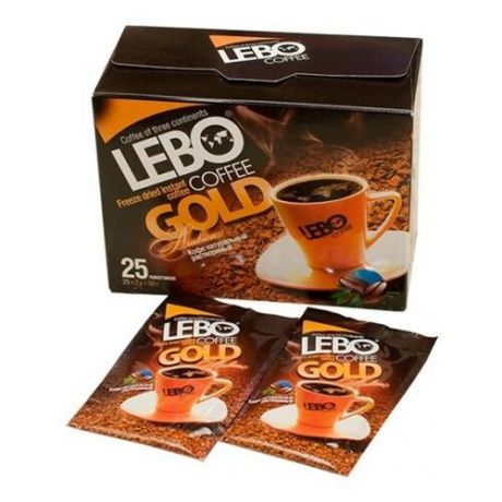 Растворимый кофе Lebo Gold в