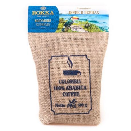 Кофе в зернах Rokka Колумбия