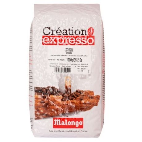 Кофе в зернах Malongo Смесь 6