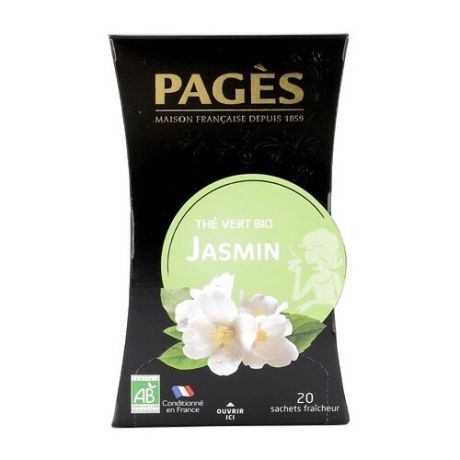 Чай зеленый Pages Jasmin в