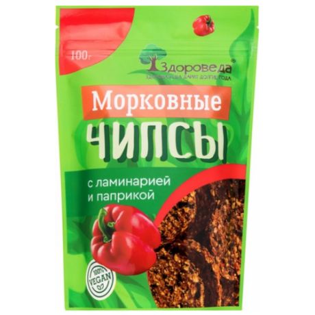 Чипсы морковные Здороведа с