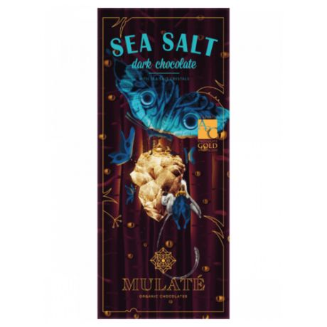 Шоколад Mulate Sea Salt горький