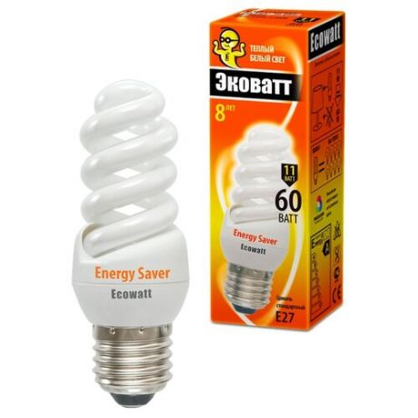 Лампа люминесцентная Ecowatt