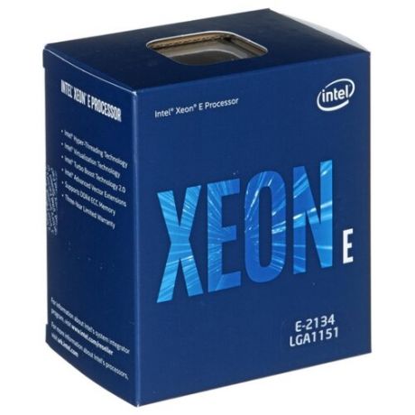 Процессор Intel Xeon E-2134