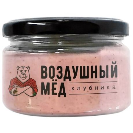 Крем-мед Воздушный мед Клубника