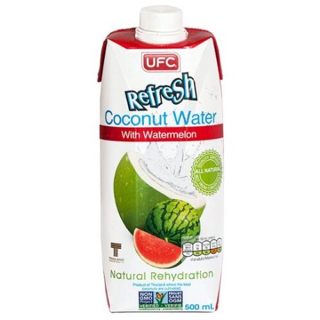 Вода кокосовая UFC Refresh с