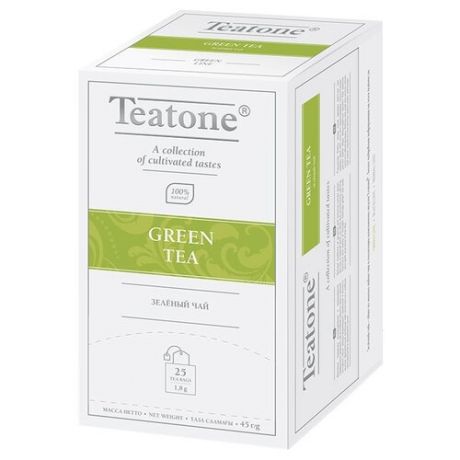 Чай зеленый Teatone в пакетиках