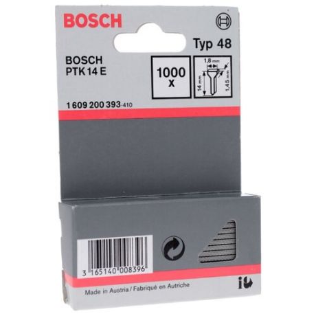 Гвозди BOSCH 1609200393 для