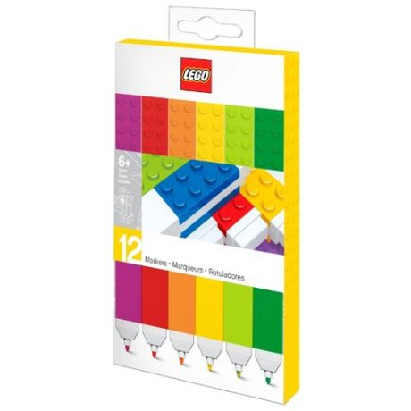 LEGO Фломастеры 12 шт. 51644