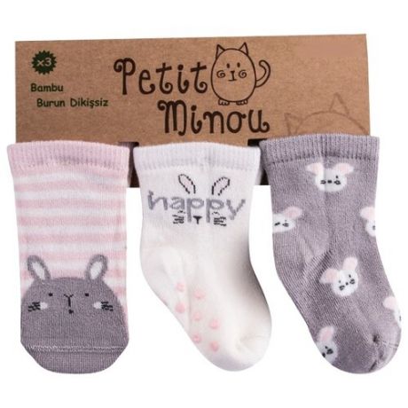 Носки Petit Minou комплект из 3