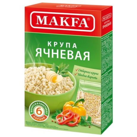 Макфа Крупа ячневая 400 г