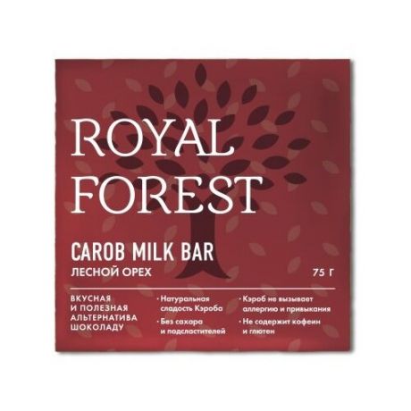 Шоколад ROYAL FOREST Carob Milk