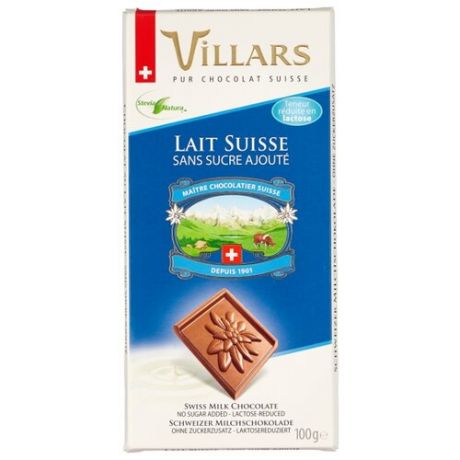 Шоколад Villars Lait Suisse