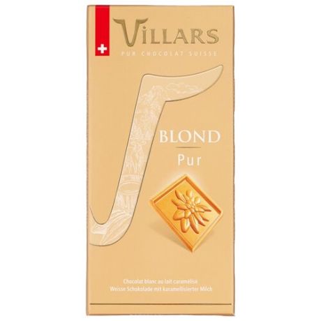 Шоколад Villars Blond Pure