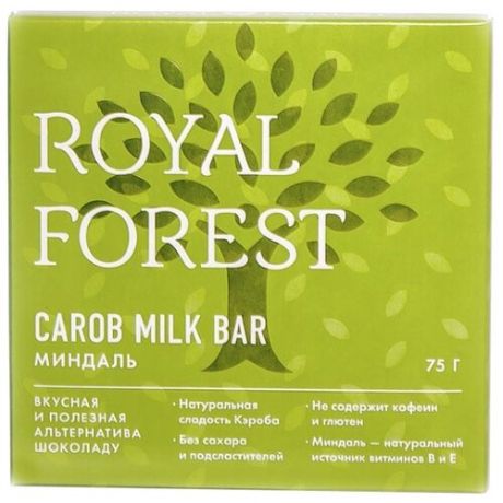 Шоколад ROYAL FOREST молочный
