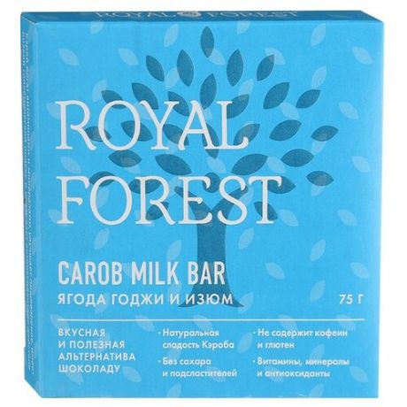 Шоколад ROYAL FOREST Carob Milk