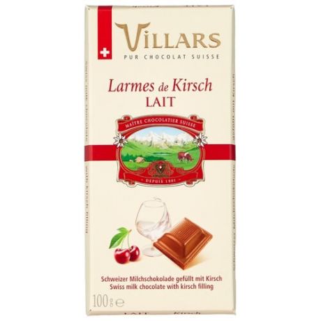 Шоколад Villars Larmes de