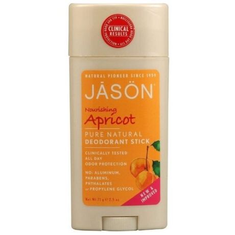 JASON дезодорант стик Абрикос